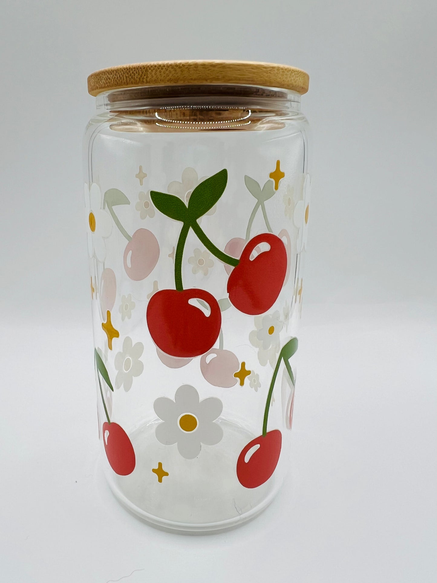 Cherry and Daisy Mug