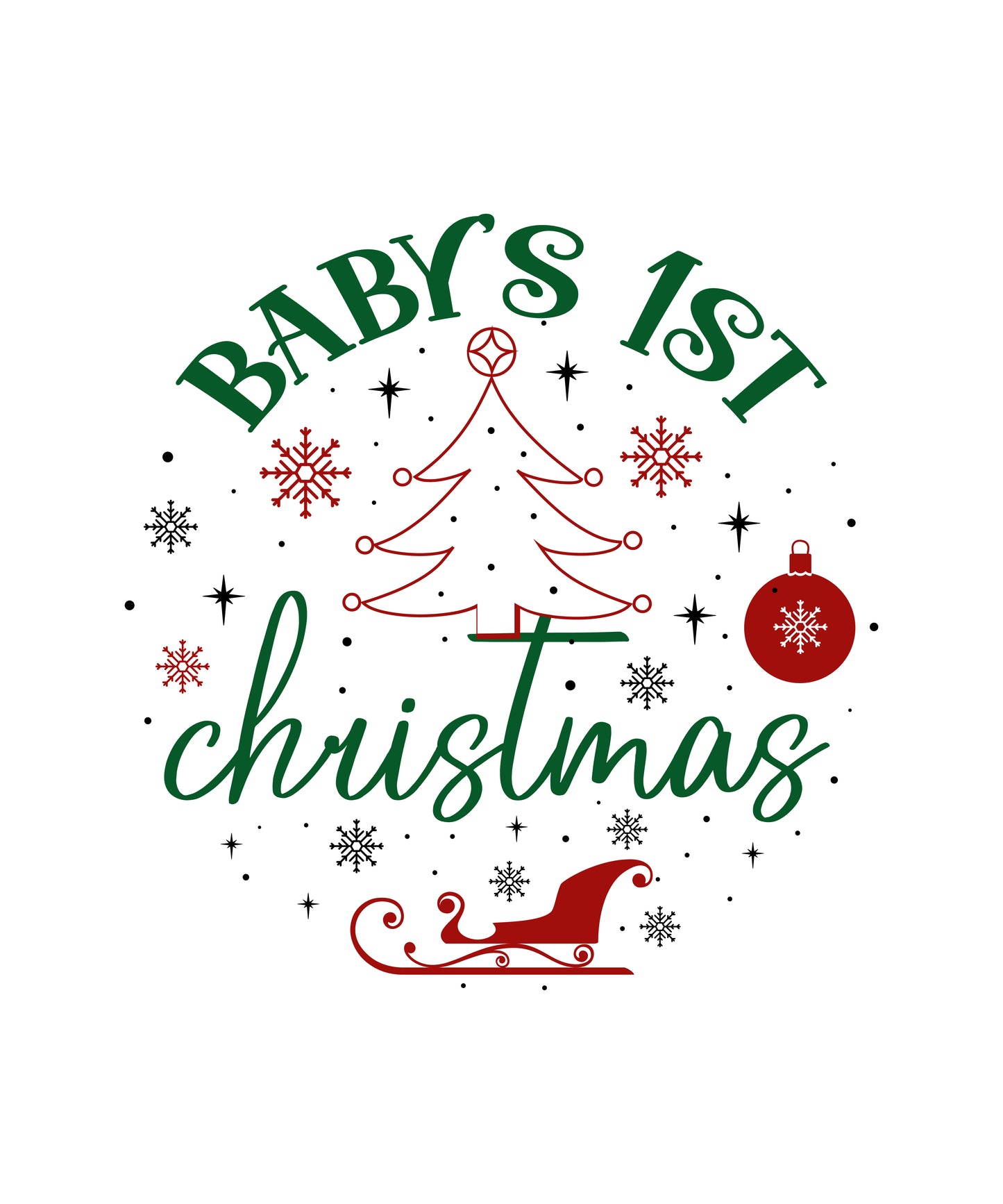 Ornament Baby's First Christmas
