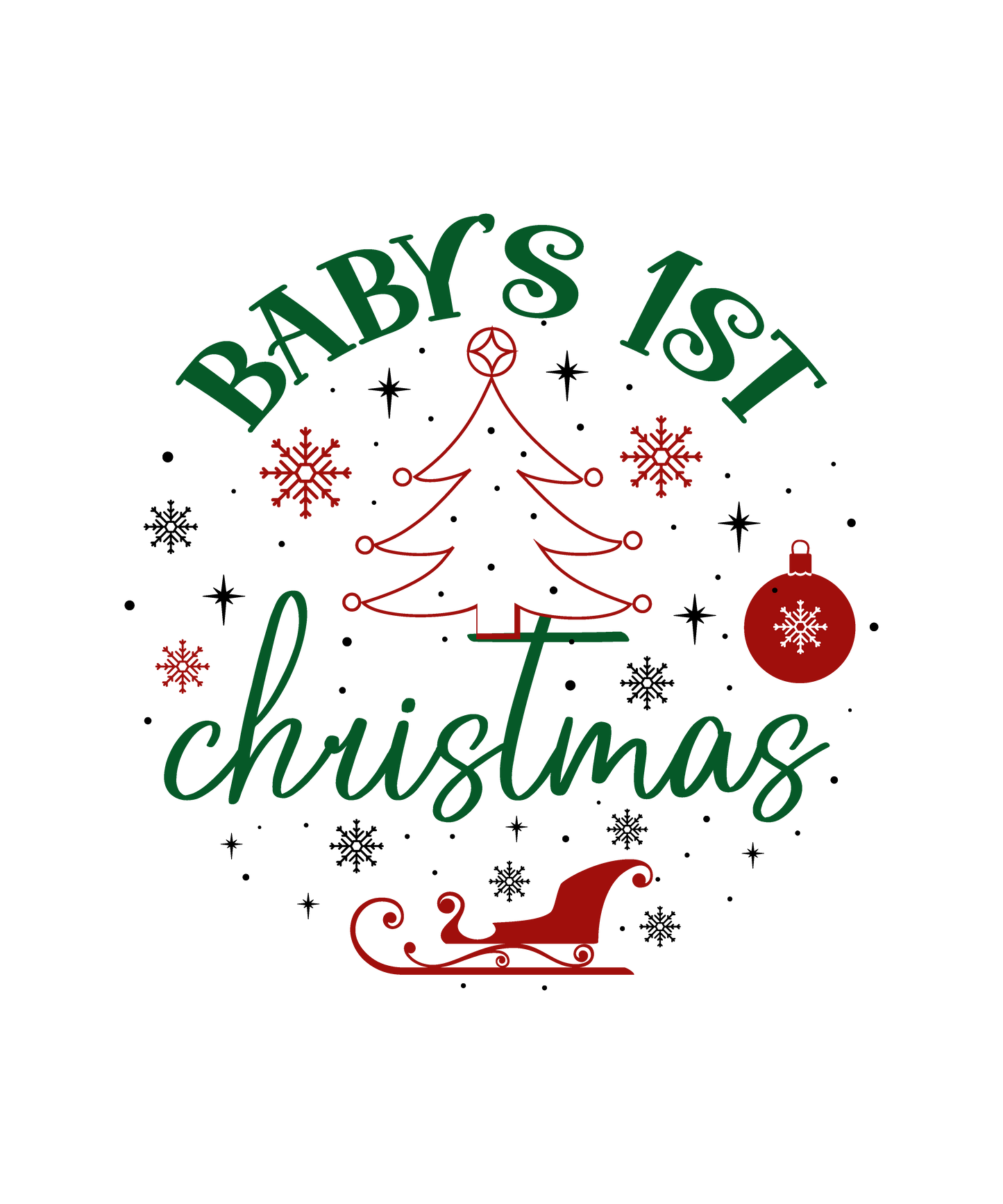 Ornament Baby's First Christmas