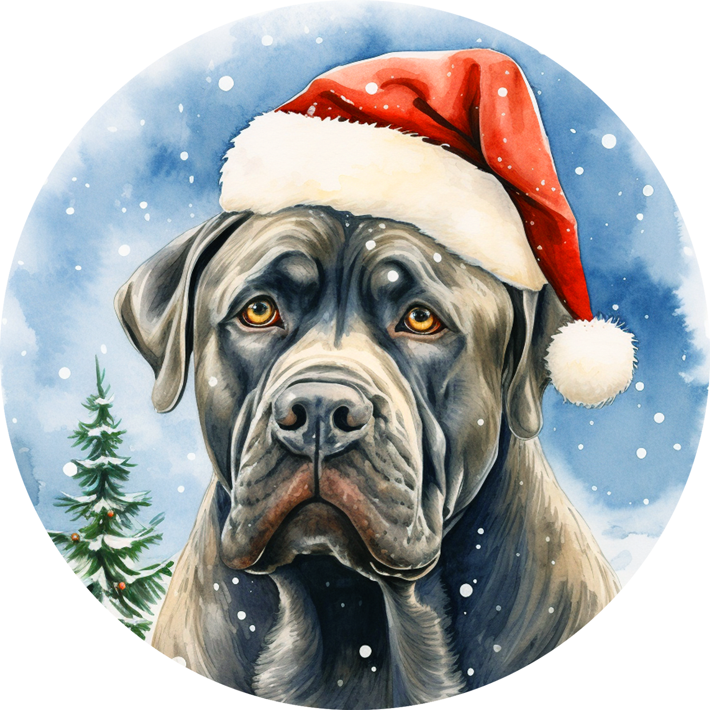 Ornament- Christmas Dog Breeds