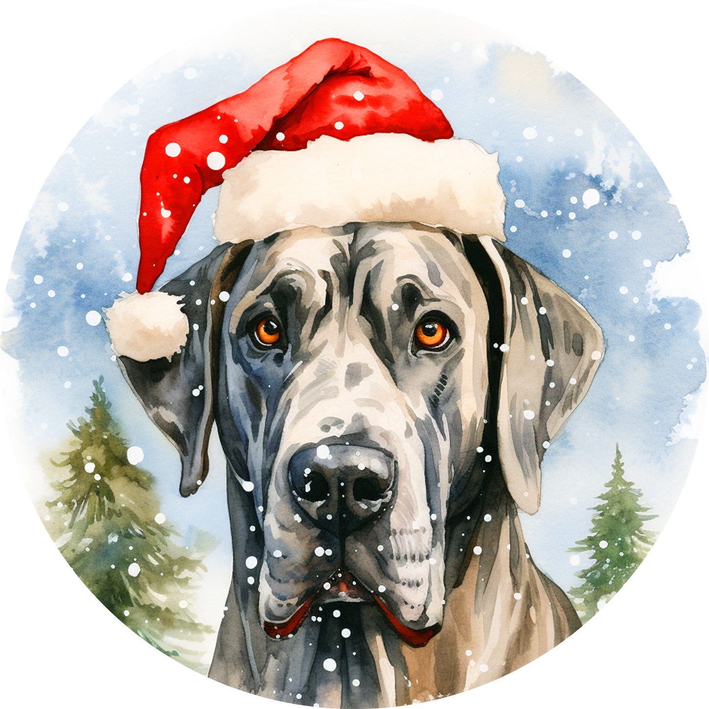 Ornament- Christmas Dog Breeds