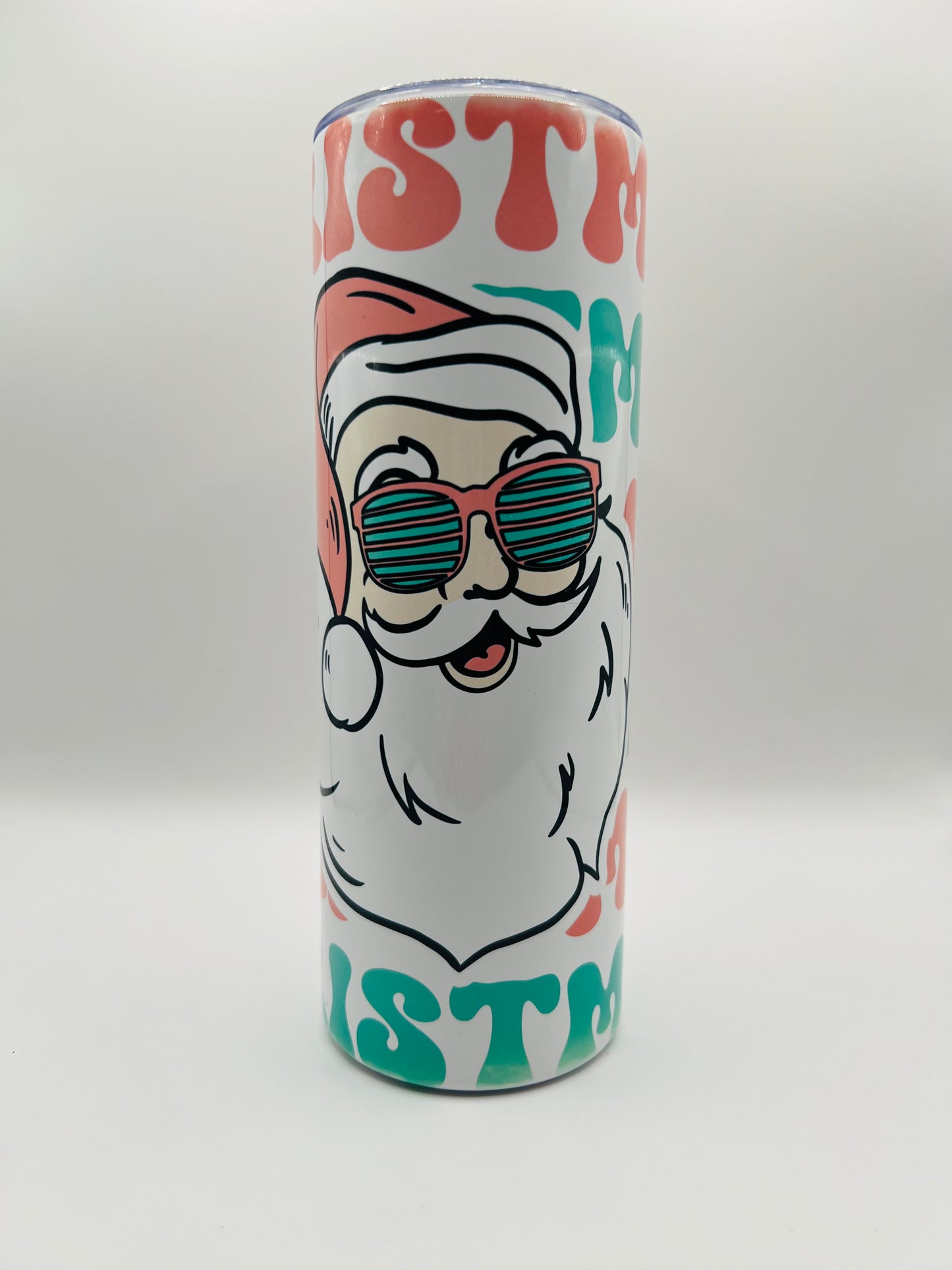 Santa Christmas 20 oz Tumbler