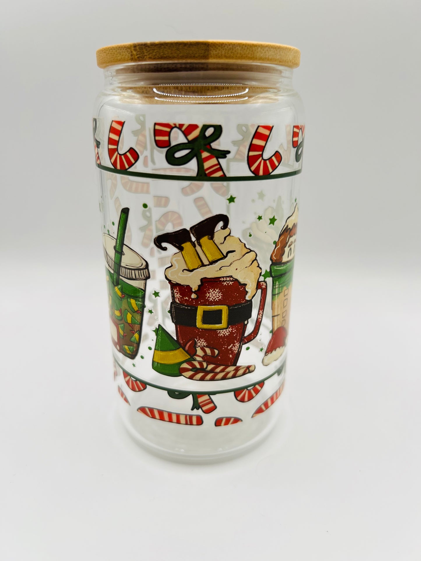 Elf Christmas 16 oz Libby Mug