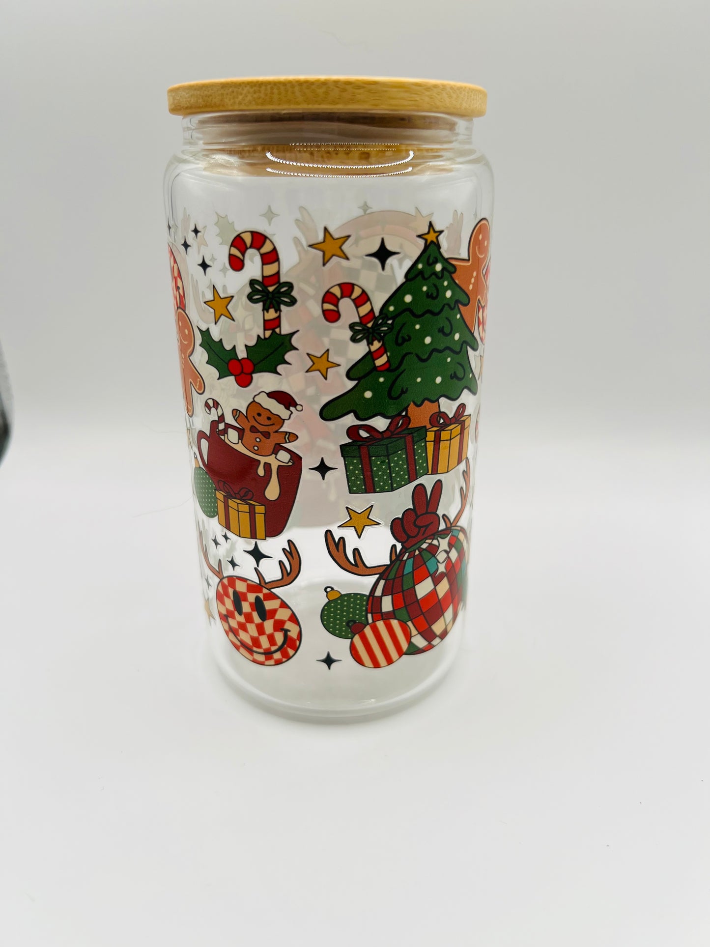 Retro Christmas 16 oz Libby Mug