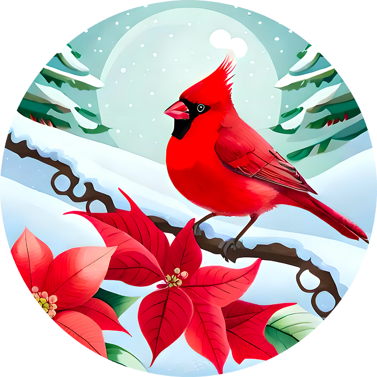 Ornament- Cardinal