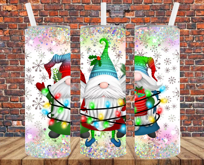 Gnome Christmas Tumbler