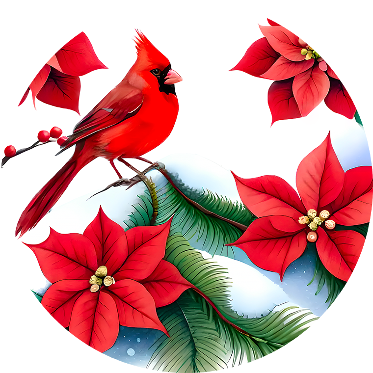 Ornament- Cardinal