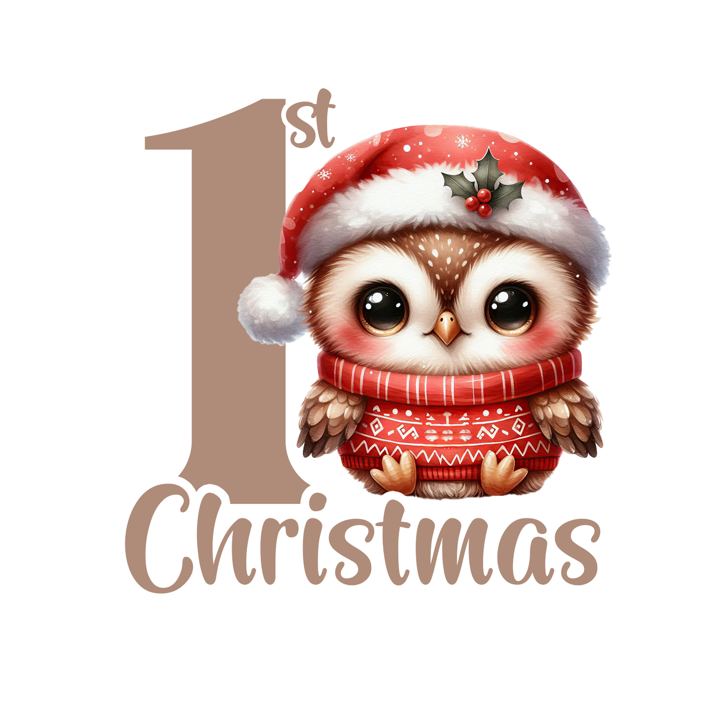 First Christmas Ornaments- Owl