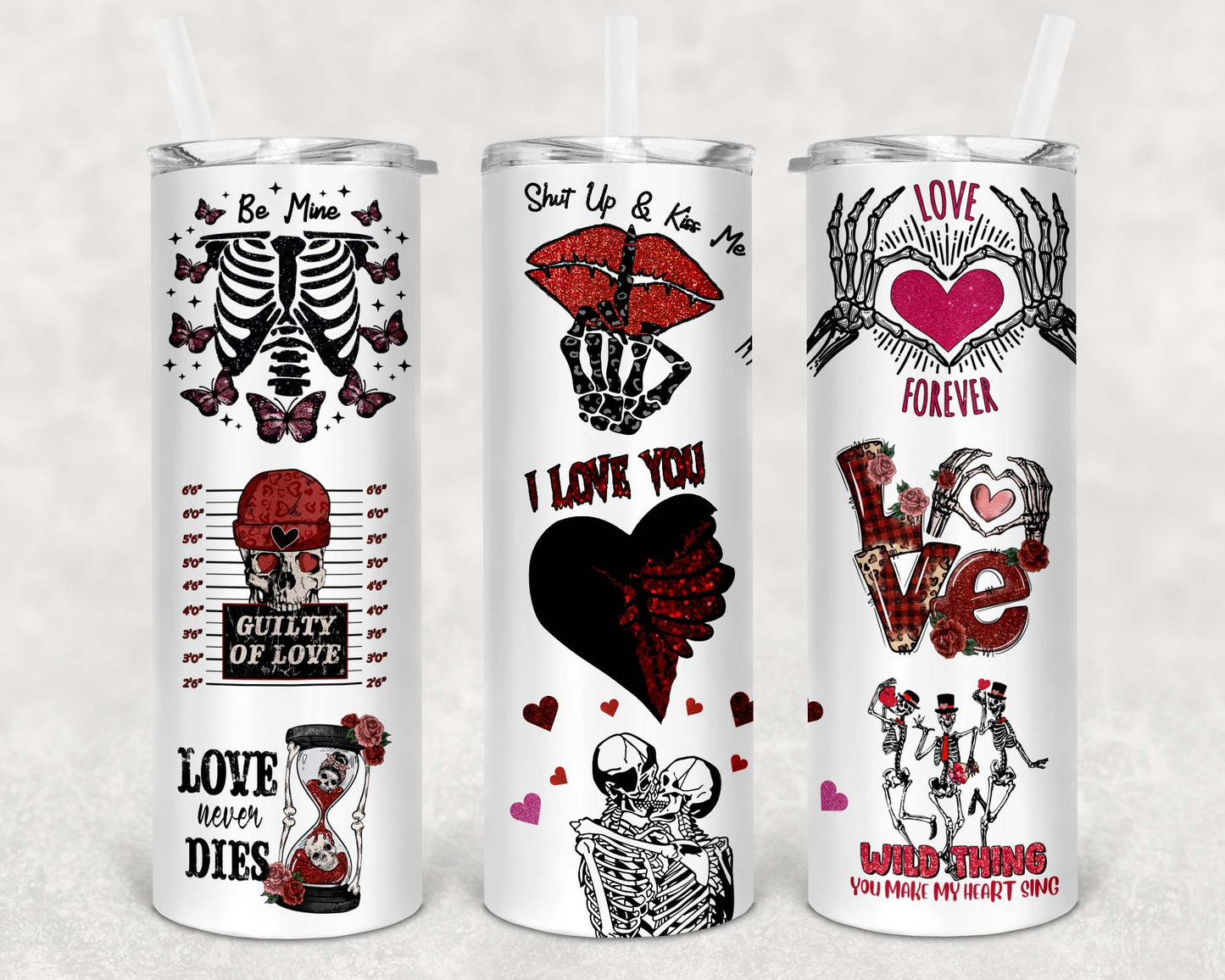 Valentine Skelton Tumlber