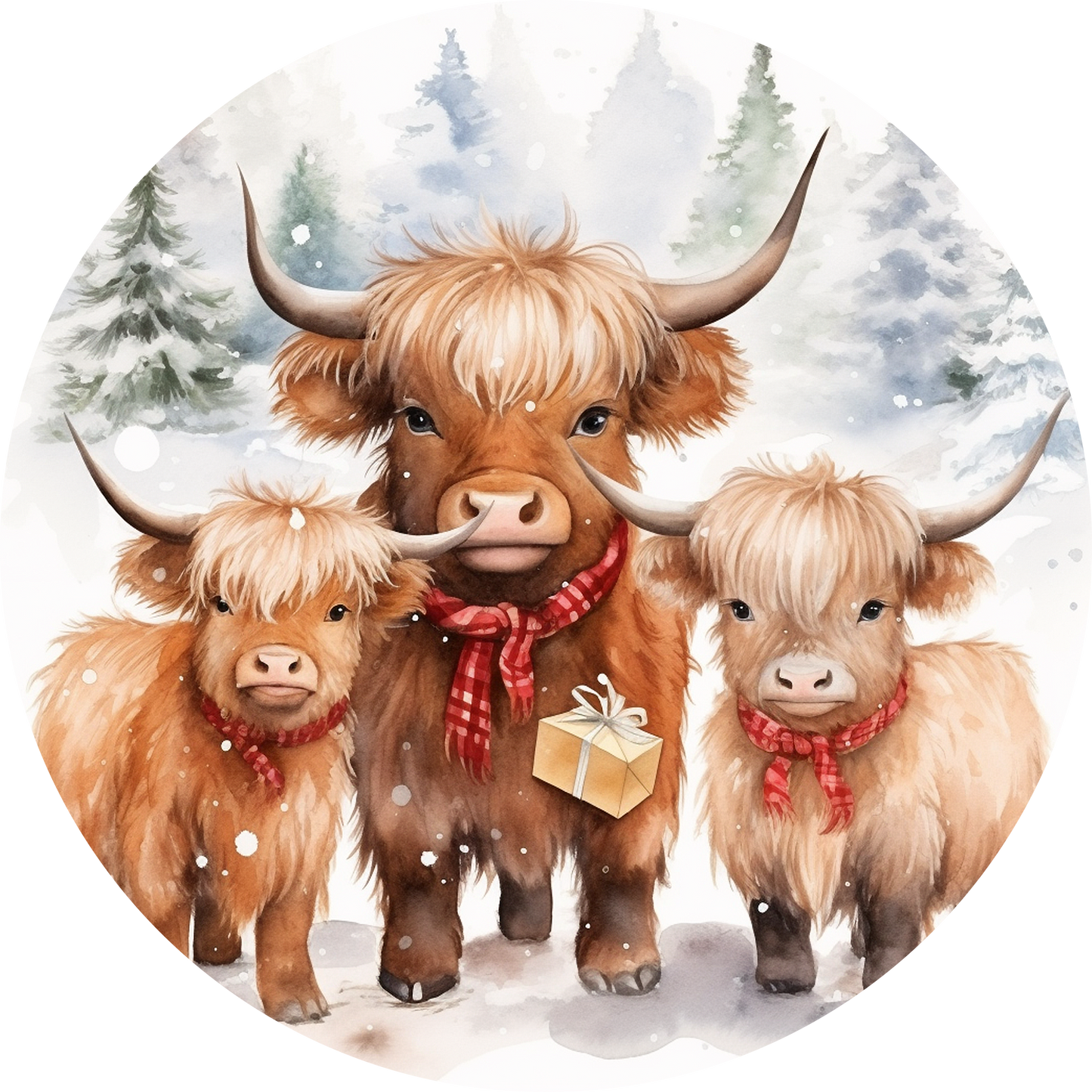 Ornaments- Christmas Cows