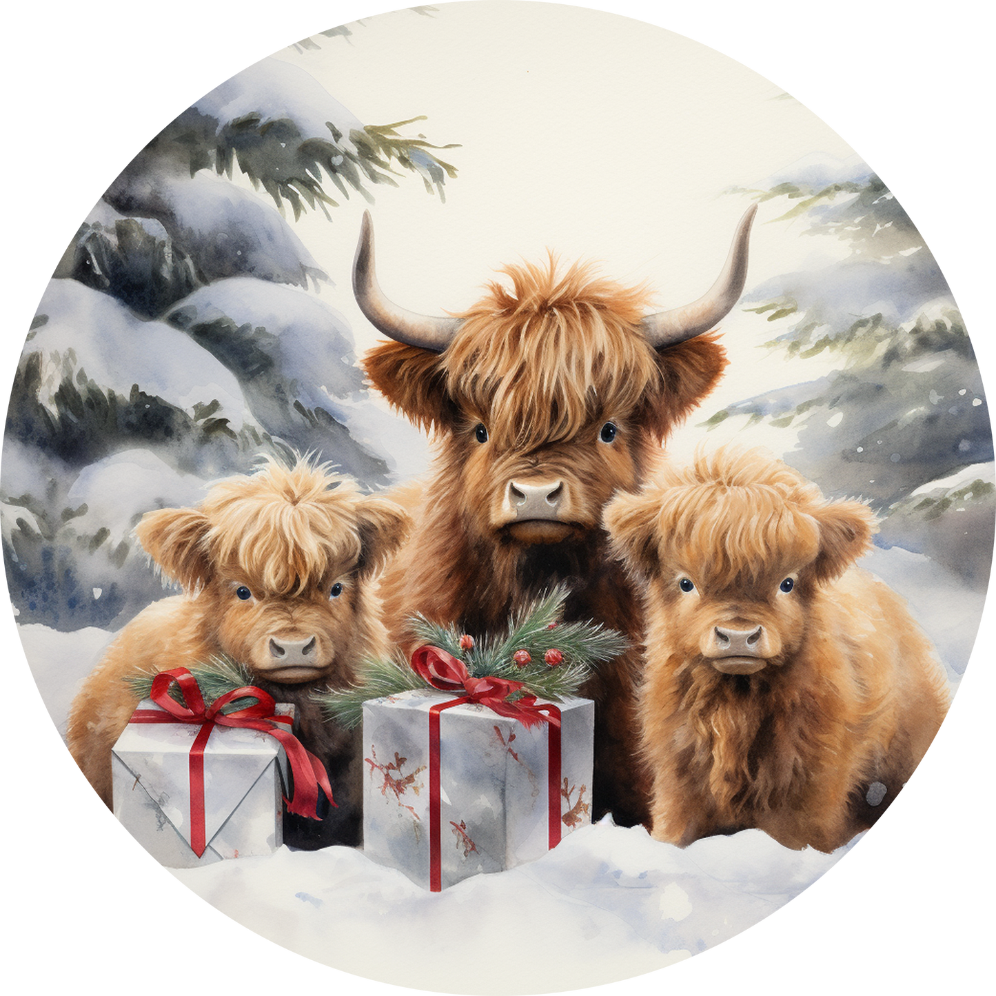 Ornaments- Christmas Cows