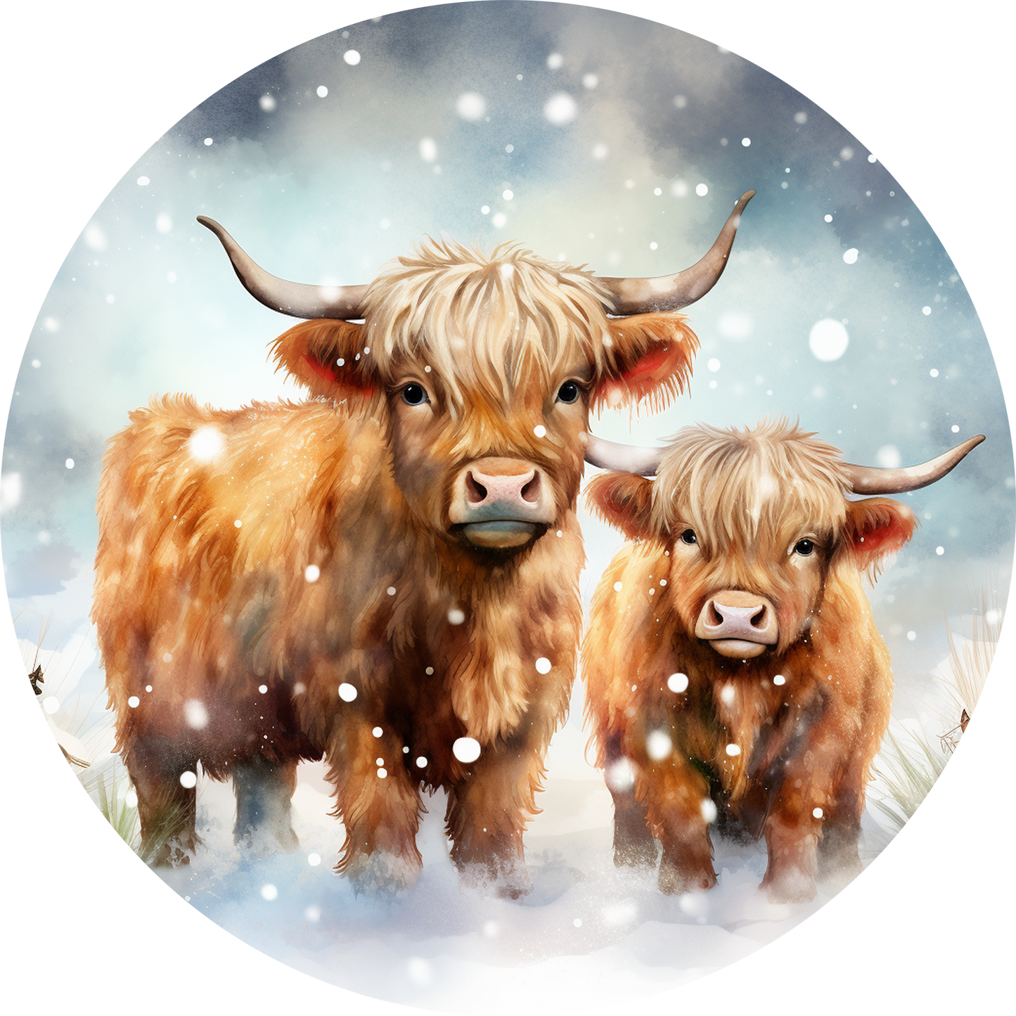 Ornaments- Christmas Cows