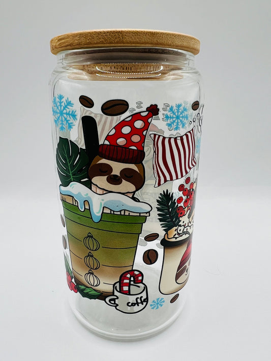 Sloth Christmas Mug