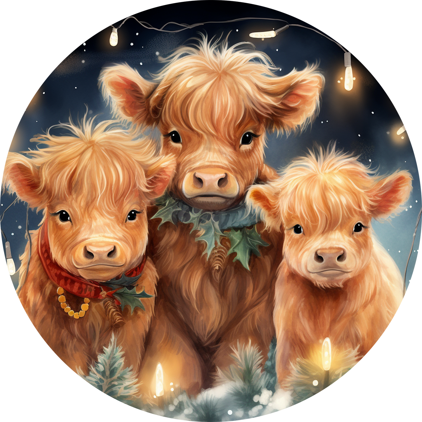 Ornaments- Christmas Cows