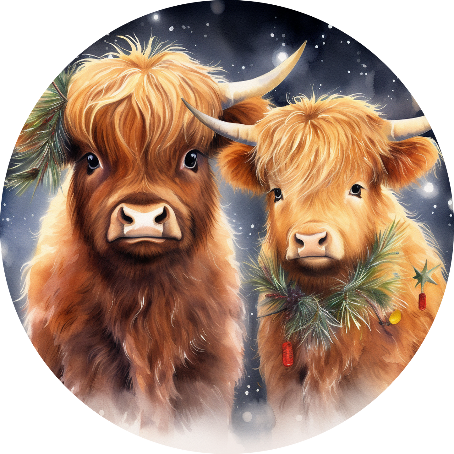 Ornaments- Christmas Cows
