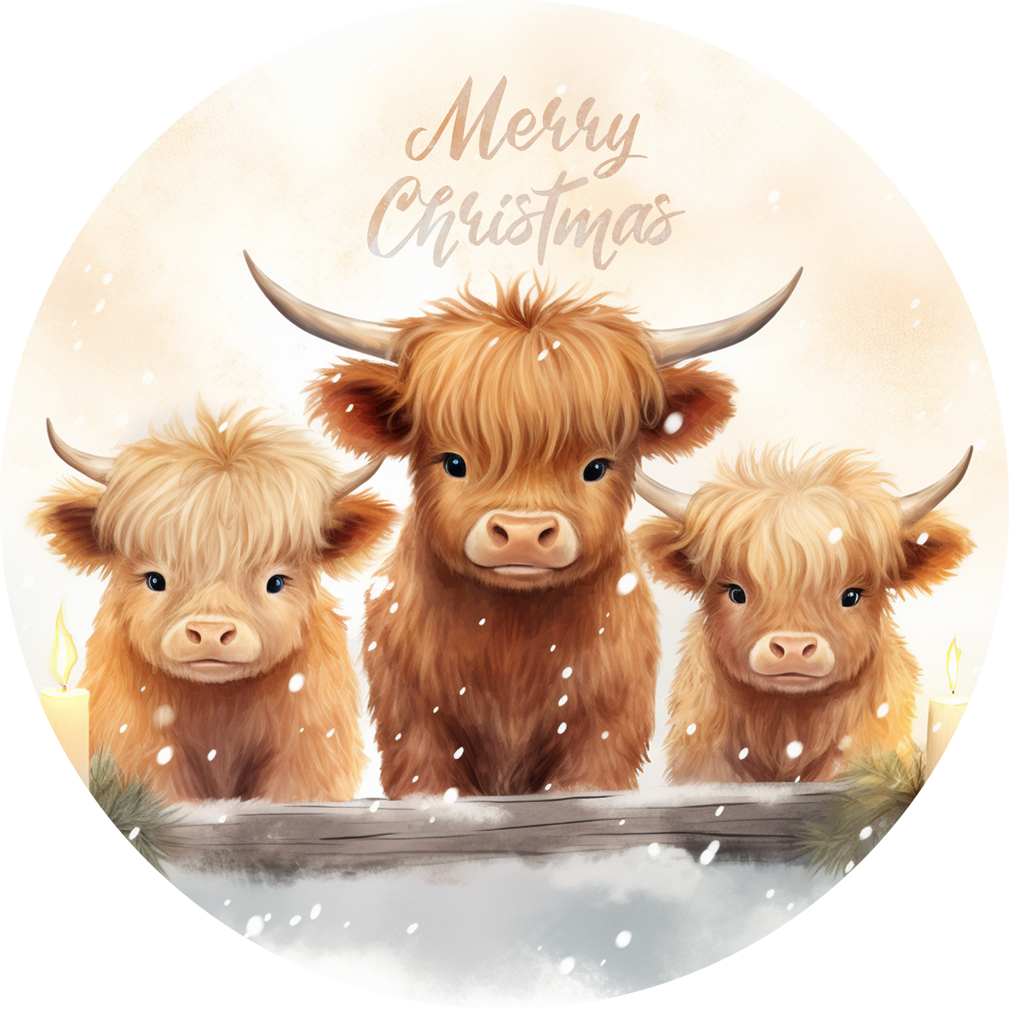 Ornaments- Christmas Cows