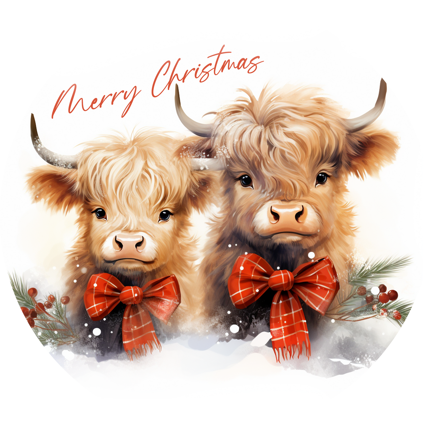 Ornaments- Christmas Cows