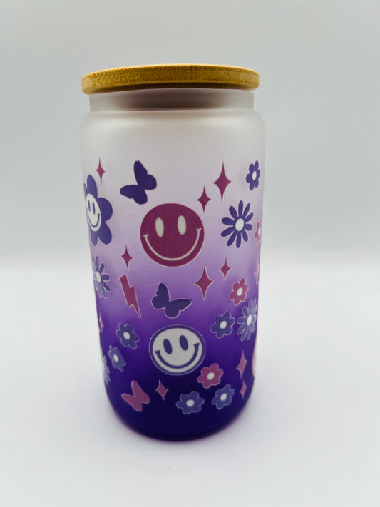 Purple Smiley Face