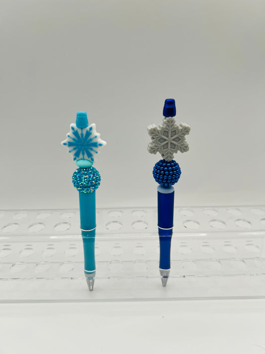 Snowflake pen
