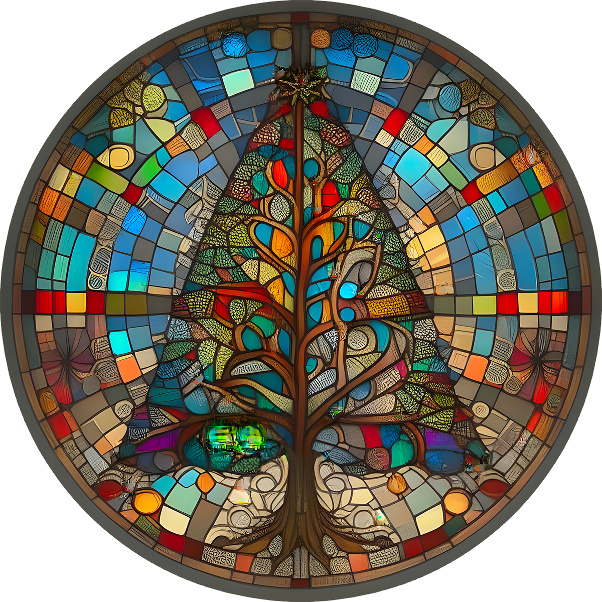 Ornaments Stain Glass