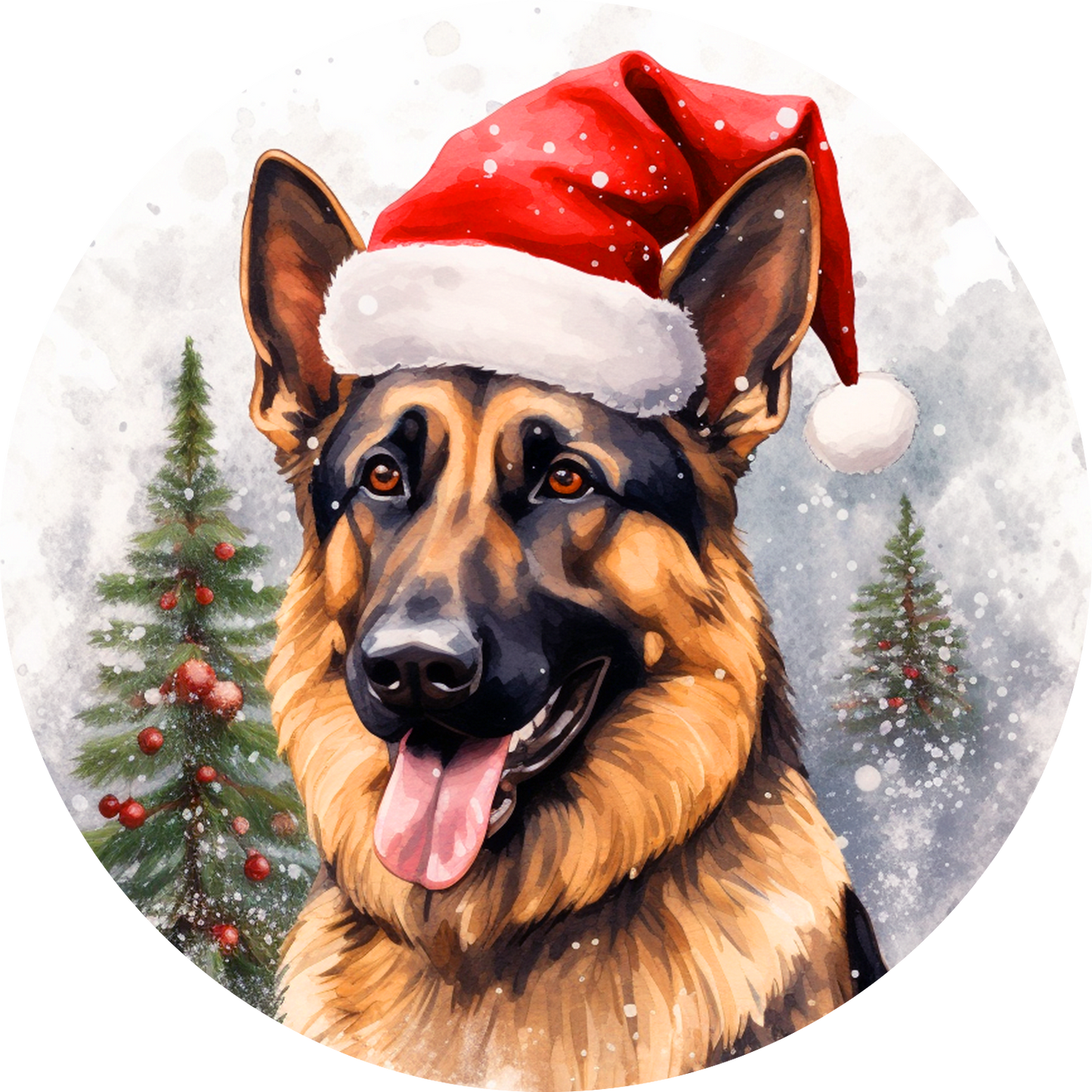 Ornament- Christmas Dog Breeds