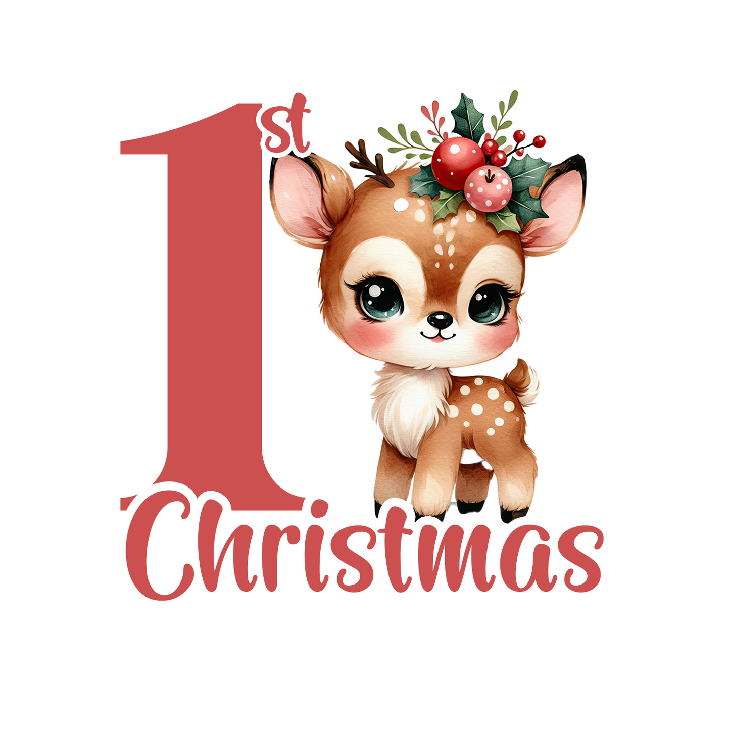 First Christmas Ornaments- Fawn