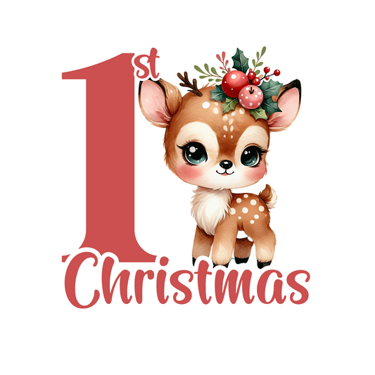 First Christmas Ornaments- Fawn