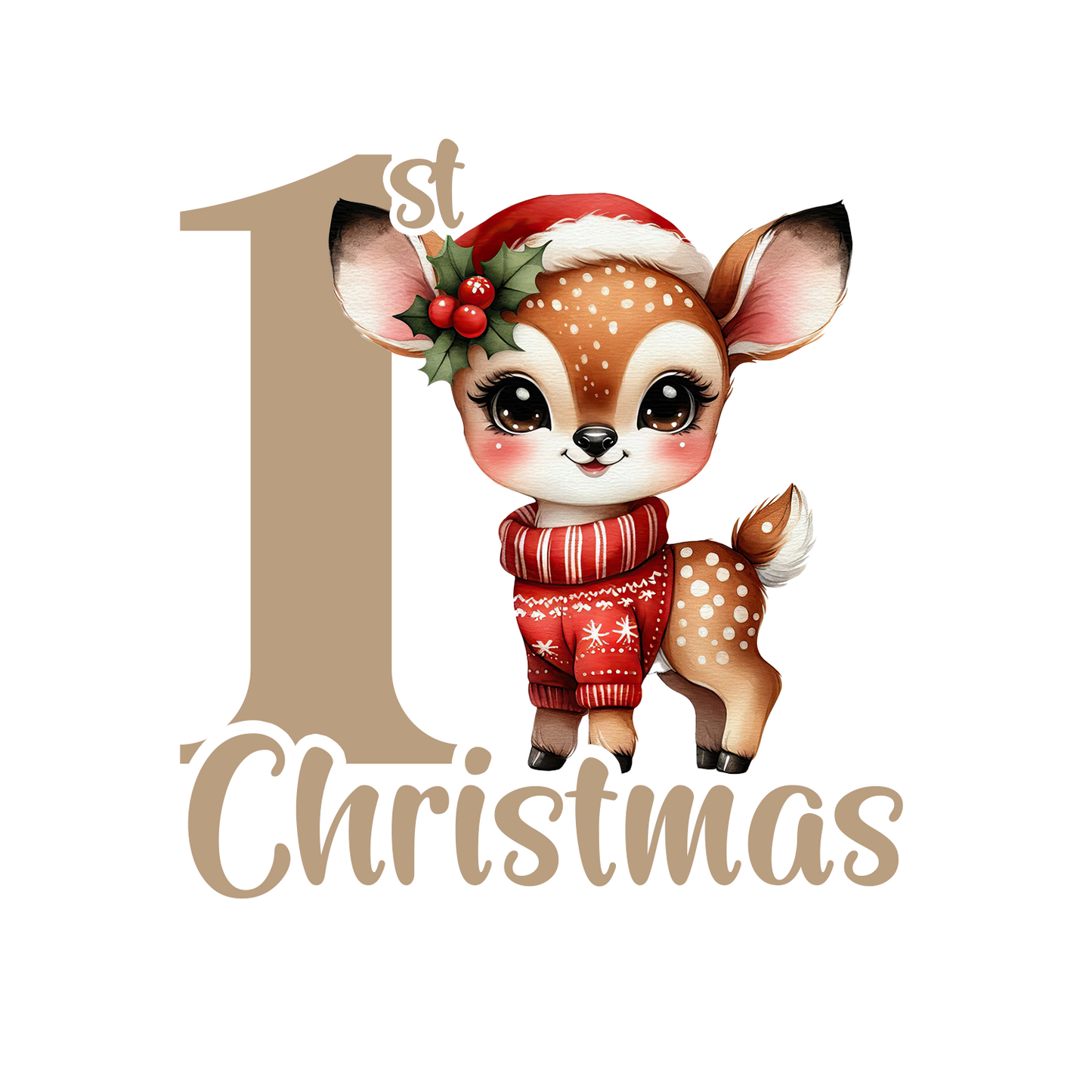 First Christmas Ornaments- Fawn