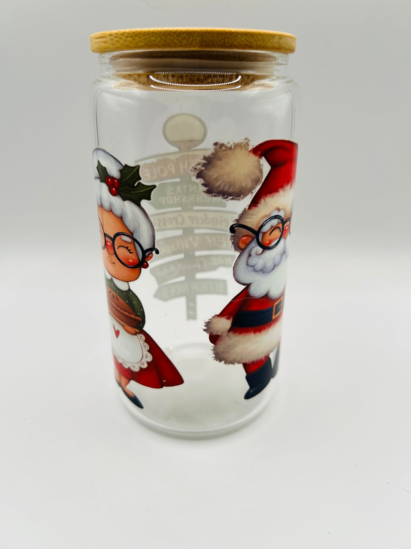 Mr. And Mrs. Clause 16 oz Libby Mug