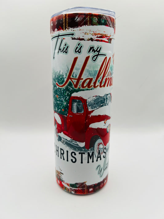 Hallmark Christmas Tumbler
