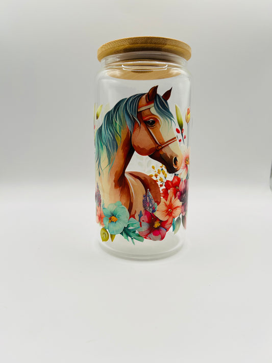 Horse 16 oz Libby Mug