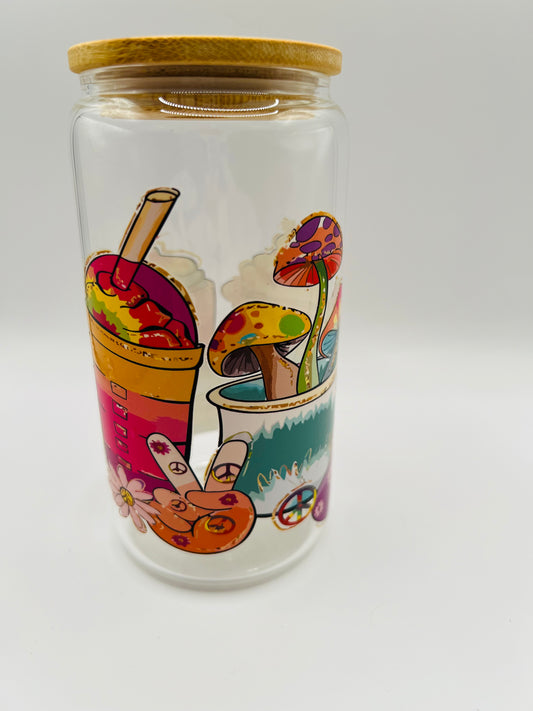 Hippie 16 oz Libby Mug