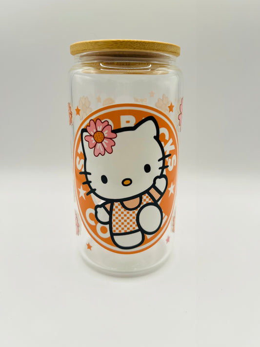 Hello Kitty Starbucks 16 oz Libby Mug