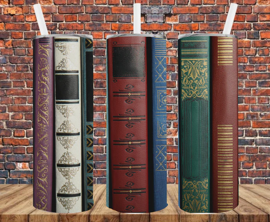 Old Books Tumbler