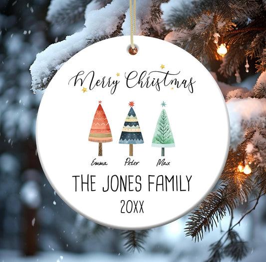 Personalized Christmas Ornaments- Tree