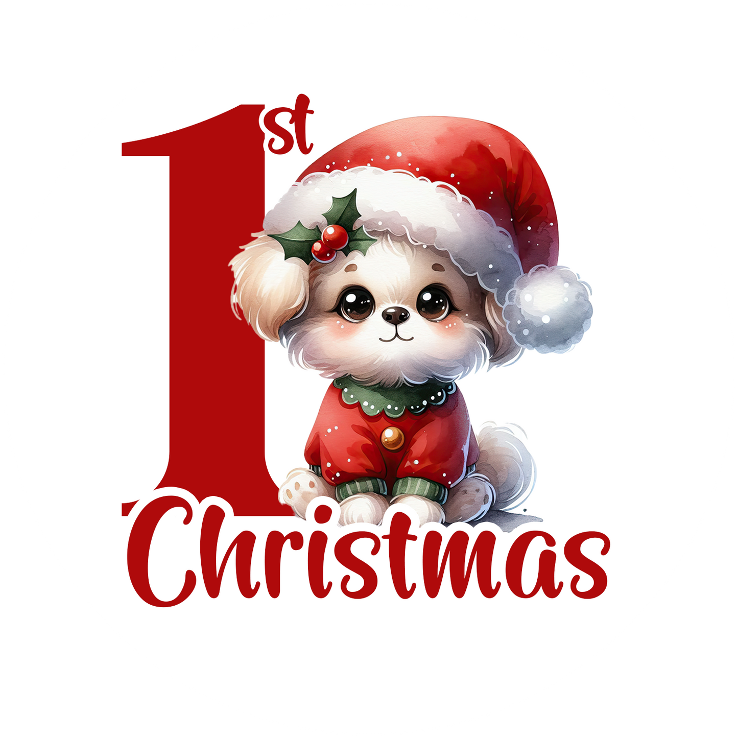 First Christmas Ornaments- Puppy